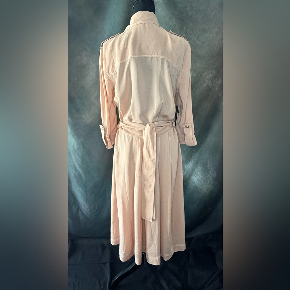 ✨ NWT Marciano by Guess Blush Shirt Dress - Size M✨ - Picture 3 of 16